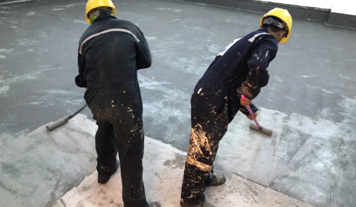 Water Proofing Installation @ Sule Square