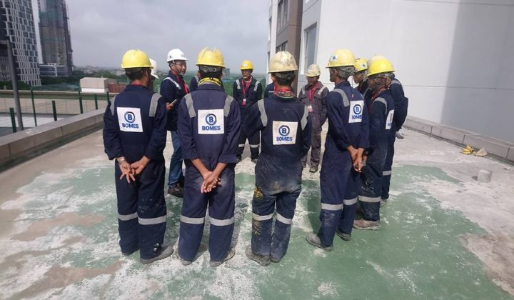 Water Proofing Installation @ Novotel