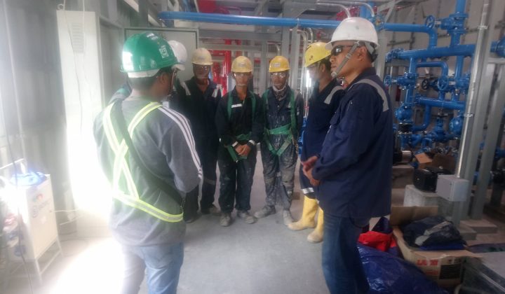 Tank Cleaning & Disinfection at Toyo Jetty
