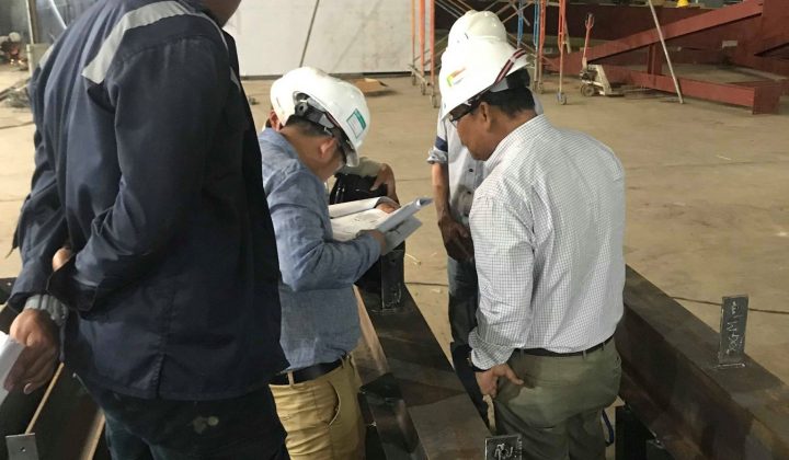 Painting & NDT services for Antaco Myanmar at DENKO Thilawa