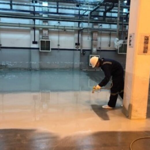 Jotun Factory Floor Coating Work Engineering Services in Myanmar