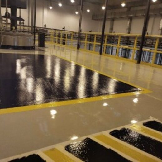 Jotun Factory Floor Coating Work Engineering Services in Myanmar