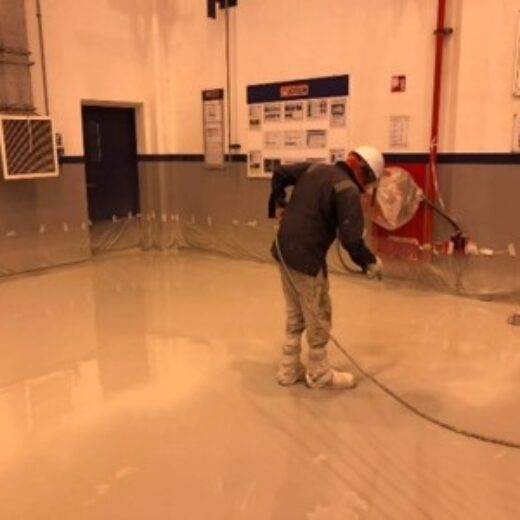 Jotun Factory Floor Coating Work Engineering Services in Myanmar